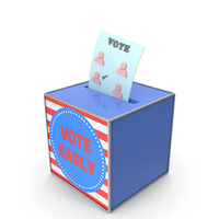 Vote Early Box PNG & PSD Images