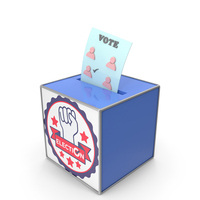 Vote Hand Unity Election Ballot Box PNG & PSD Images