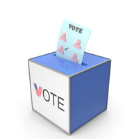 Vote Simple Ballot Box PNG & PSD Images