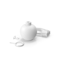 M67 Hand Grenade Clay PNG & PSD Images