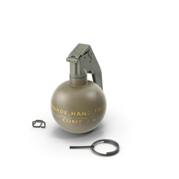 M67 Hand Grenade PNG & PSD Images