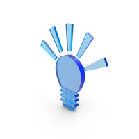 Bulb Light Idea Glass Icon PNG & PSD Images