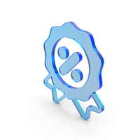 Circular Design Discount Offer Percentage Glass PNG & PSD Images