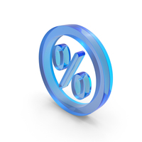 Discount Percentage Circle Glass PNG & PSD Images