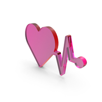 Heart Beat Health Medical Glass PNG & PSD Images