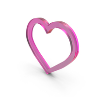 Shape Heart Frame Glass PNG & PSD Images