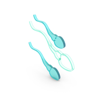 Sperms Male Reproduction Medical Glass PNG & PSD Images