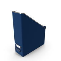 Blue Magazine File PNG & PSD Images