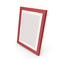 Red Table Photo Frame PNG & PSD Images