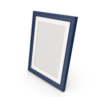 Blue Table Photo Frame PNG & PSD Images