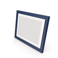 Blue Photo Frame PNG & PSD Images