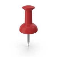 Red Push Pin PNG & PSD Images