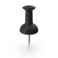 Black Push Pin PNG & PSD Images