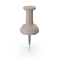 Beige Push Pin PNG & PSD Images