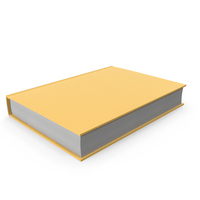 Yellow Thick Book PNG & PSD Images