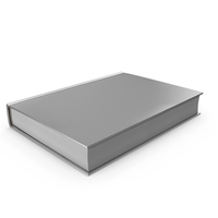 Silver Thick Book PNG & PSD Images