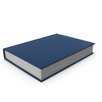 Blue Thick Book PNG & PSD Images