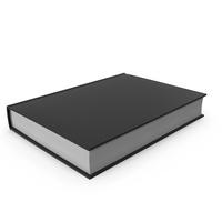 Black Thick Book PNG & PSD Images