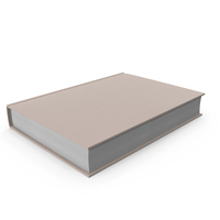 Beige Thick Book PNG & PSD Images