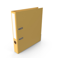 Yellow Office File Folder PNG & PSD Images