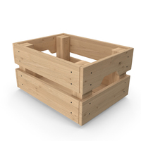 Small Wood Crate PNG & PSD Images