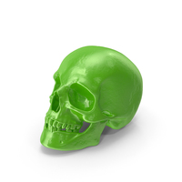 Skull Green PNG & PSD Images