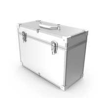 White Music Equipment Suitcase PNG & PSD Images