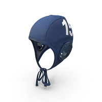Water Polo Cap Blue PNG & PSD Images