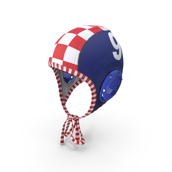 Water Polo Cap Red PNG & PSD Images