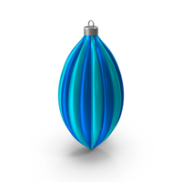 Blue Christmas Tree Ornament PNG & PSD Images