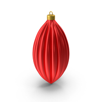 Red Christmas Tree Ornament PNG & PSD Images