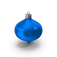 Blue Christmas Tree Ornament PNG & PSD Images