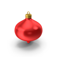 Red Christmas Tree Ornament PNG & PSD Images