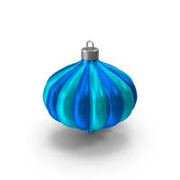 Blue Christmas Tree Ornament PNG & PSD Images