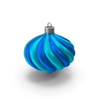 Blue Christmas Tree Ornament PNG & PSD Images