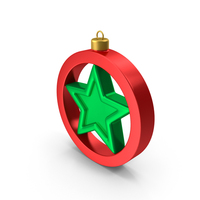 Christmas Tree Ornament Star PNG & PSD Images