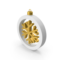 Christmas Tree Ornament Snowflake PNG & PSD Images