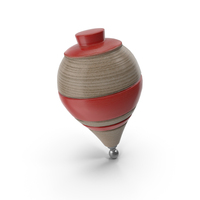Wooden Spinning Top Up PNG & PSD Images