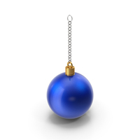 Blue Christmas Ball PNG & PSD Images