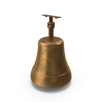 Vintage Ship's Bell PNG & PSD Images