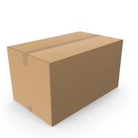 Parcel Cardboard Box Size XL PNG & PSD Images