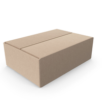 Biege Empty Cardboard Box Size S PNG & PSD Images