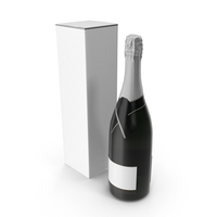 Champagne With Box PNG & PSD Images