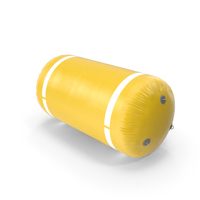 Floating Inflatable Marker Buoy For Water Sport Yellow Line PNG & PSD Images