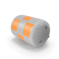 Floating Inflatable Marker Buoy For Water Sport Square Orange PNG & PSD Images