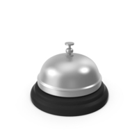 Service Bell Silver PNG & PSD Images