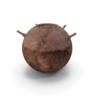Sea Mine Rusty PNG & PSD Images
