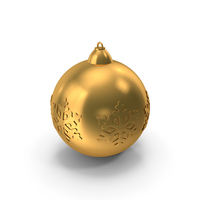 Christmas Decoration Hanging Lighting Ball Icon Gold PNG & PSD Images