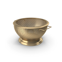 Colander Icon Gold PNG & PSD Images