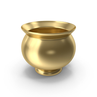 Jar Pickle Jar Without Lid Gold PNG & PSD Images